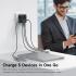 Mcdodo CP-3270 MDD G5 Series 45W 3 USB-C + 2 USB-A Universal Travel Power Adapter Charger with USB-C to USB-C Cable - Black